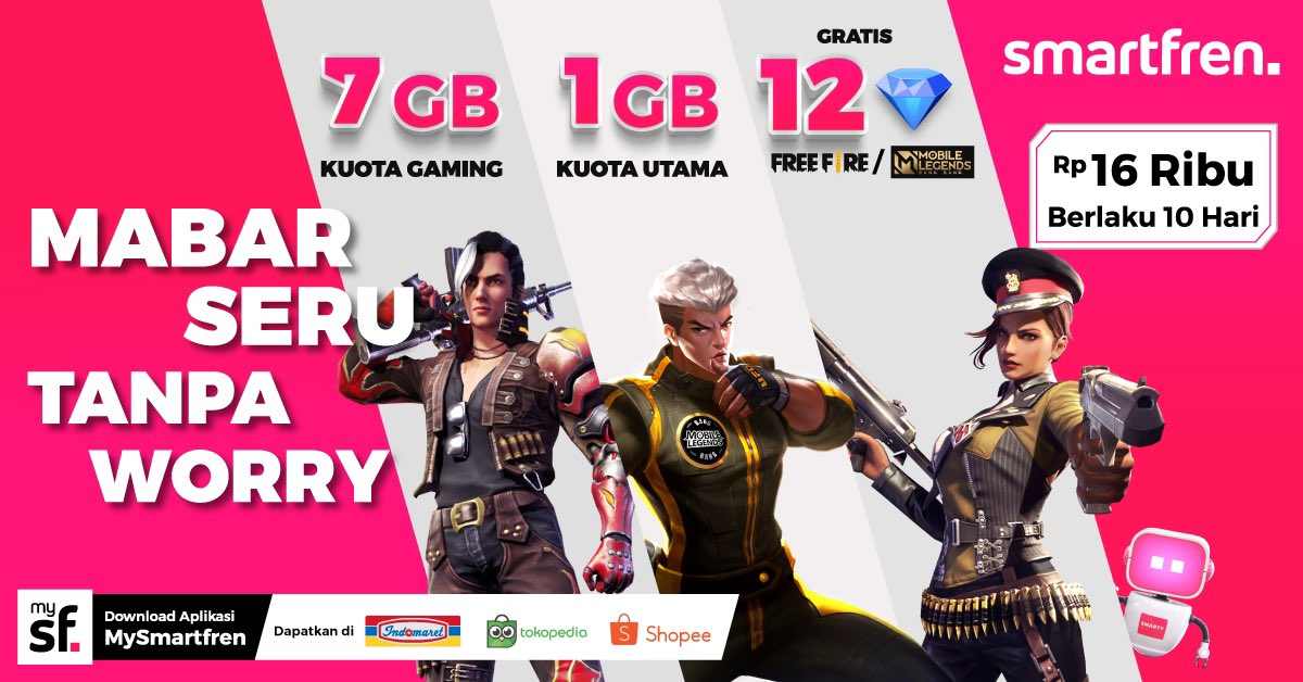 Top Up FF Pulsa Smartfren