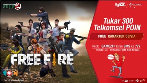 Top Up Pulsa FF Pulsa Telkomsel