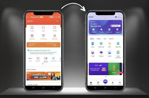 cara transfer ovo ke shopeepay