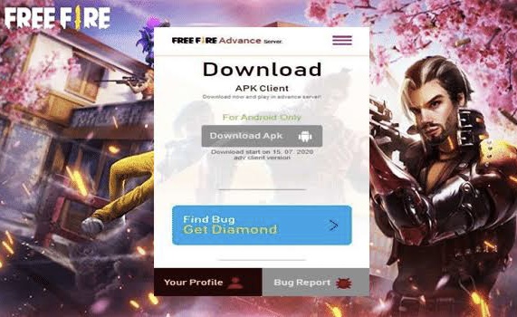 Cara Menggunakan Kode FF Advance Server
