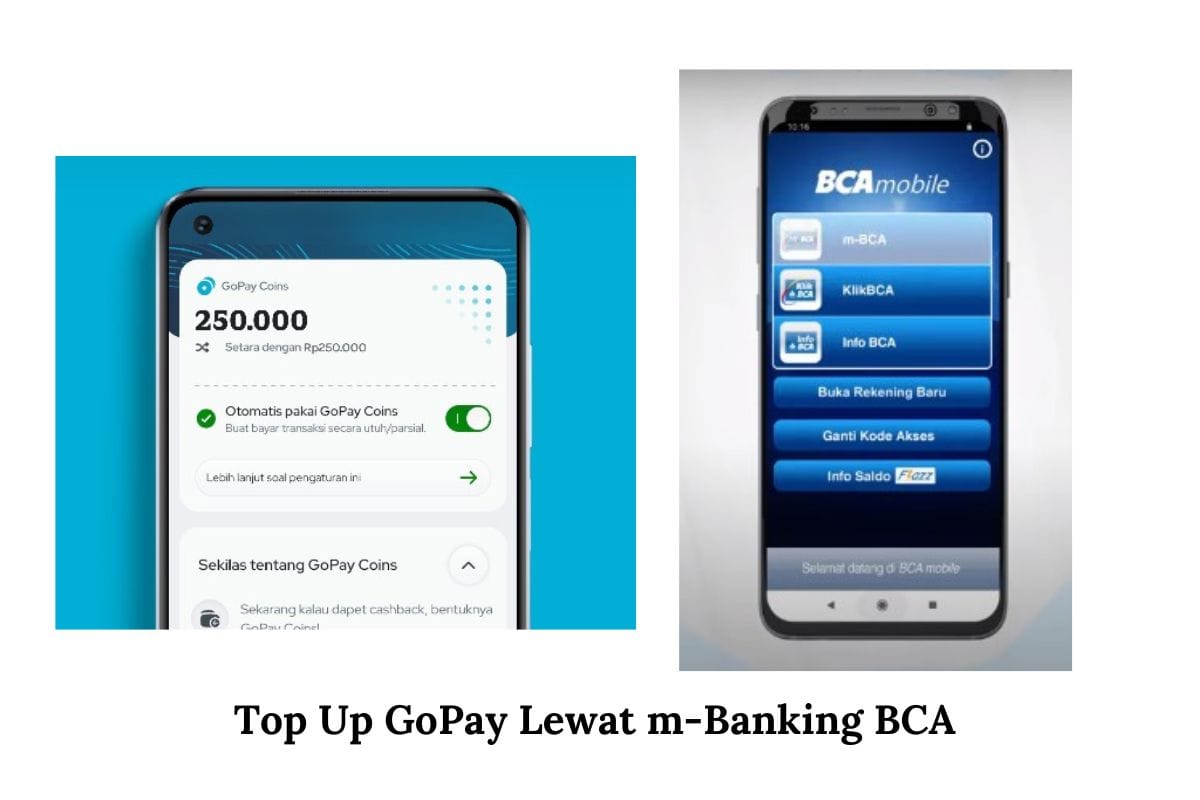 topup gopay di bca